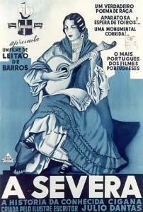 Película portuguesa "A Severa" de Leitão de Barros, estrenada en 1931