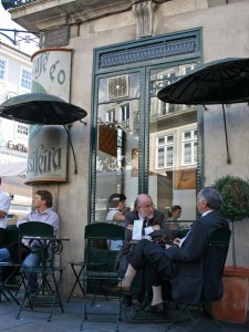Cafetería "A Brasileira" en Braga (foto flickr de diegoperez74)